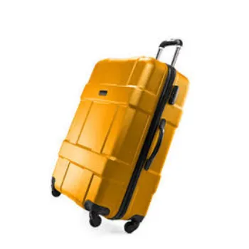 Plain Plastic Trolley Suitcase