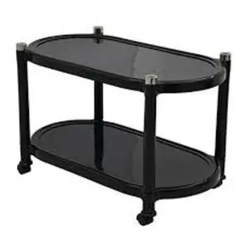 Pure Black Plastic Table