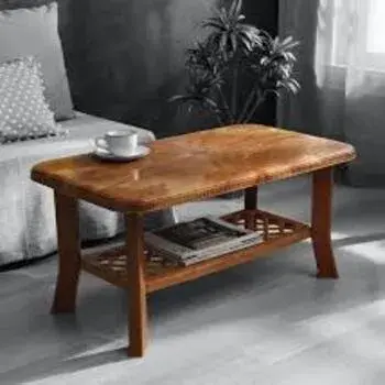Stylish Wood Style Plastic Table