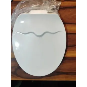 Coated Plastic Toilet Seat Cover