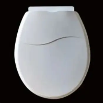 Polished Plastic Toilet Seat Cover