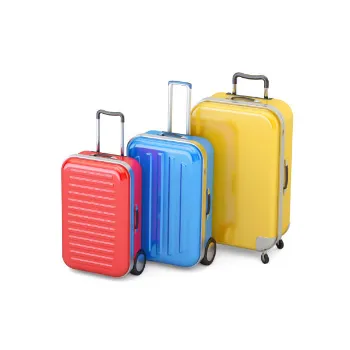 Cosmos Plastic Trolley Suitcase