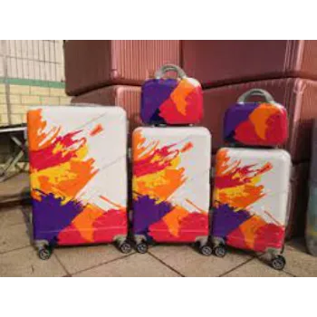 Dacredo Plastic Trolley Suitcase