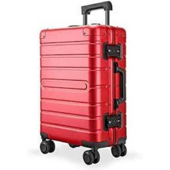 Easy To Carry Plastic Trolley Suitcase