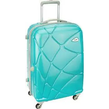 Durable Plastic Trolley Suitcase