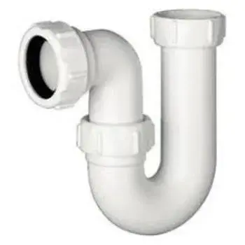 White Plumbing Traps