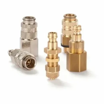 Polished Pneumatic Quick Coupler