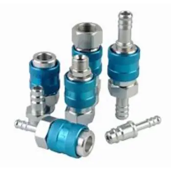 Coated Pneumatic Quick Coupler