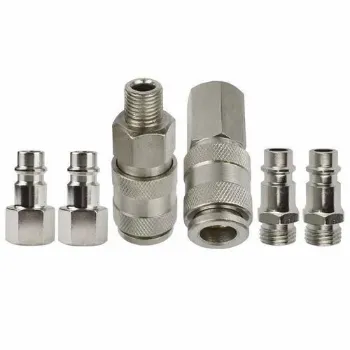 Polished Pneumatic Quick Coupler