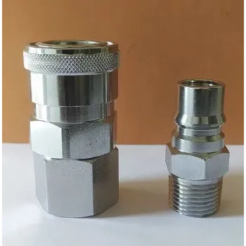 Polished Pneumatic Quick Coupler