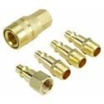 Polished Pneumatic Quick Coupler