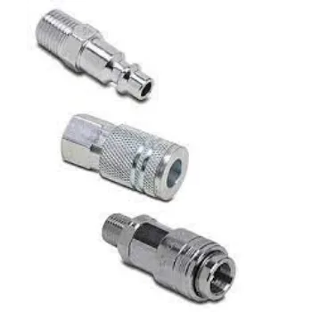Pneumatic Quick Coupler Silver Color