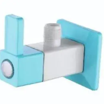 SkyBlue White, PVC Polo Angle Cock