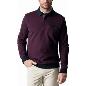 Seamless Finish Polo Pullover