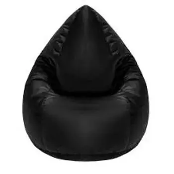 Black Polyester Bean Bag 