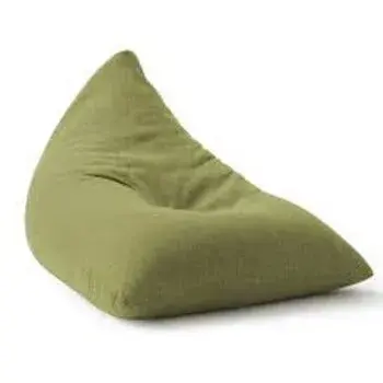 Green Polyester Bean Bag