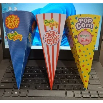 Popcorn and French Fries Boxes