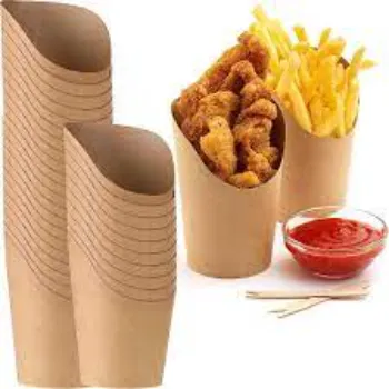  Paperboard Popcorn and French Fries Boxes