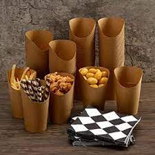 Eco Friendly Popcorn and French Fries Boxes