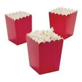 Lightweight Popcorn and French Fries Boxes