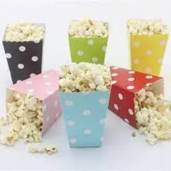 Popcorn and French Fries Boxes