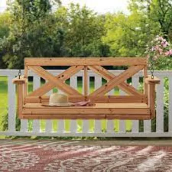 Wooden Porch Swing