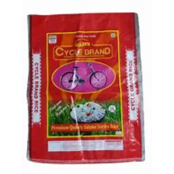 Printed PP Woven Rice Bag