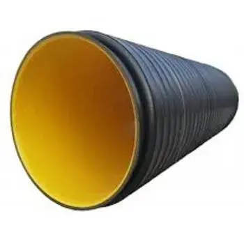HDPE 90 mm Industrial Double Wall Corrugated Pipe