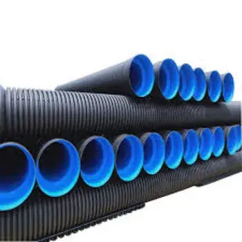 Black blue, pe corrugated pipe