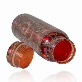 Reuseable Printed Copper Bottle