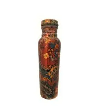High Durability  Printed Copper Bottle