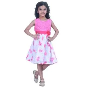 Kids Printed Frocks 