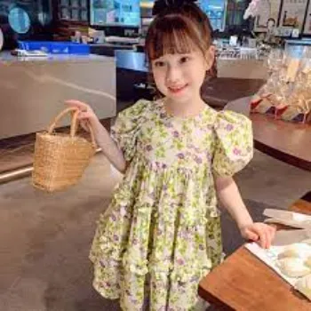 Anti wrinkle Printed Frocks