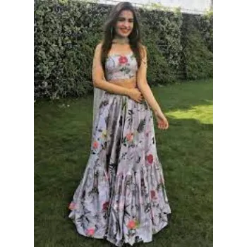 Printed Lehenga Style