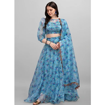 Awesome Looks Printed Lehenga 