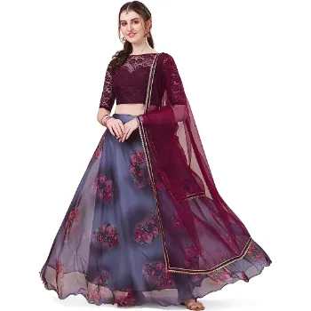 Printed Lehenga