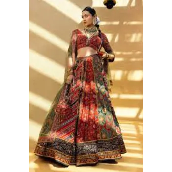 Designed Printed Lehenga
