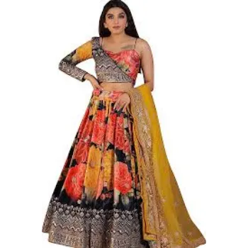 Attractive Printed Lehenga