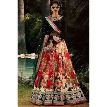 Easy Washable Printed Lehenga