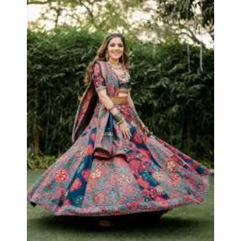 YOYO Fashion Printed Lehenga