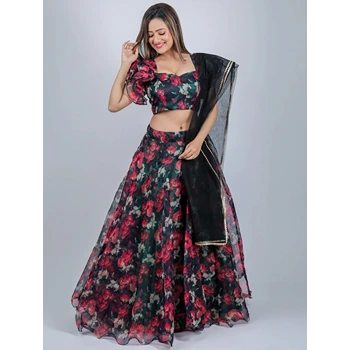 Lightweight & Comfortable Printed Lehenga
