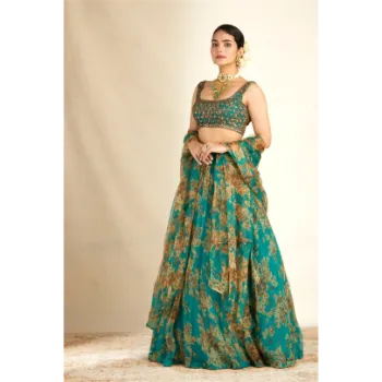 Stylish Printed Lehenga