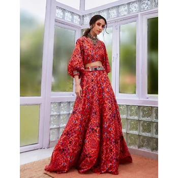 Breathable & Comfortable Printed Lehenga