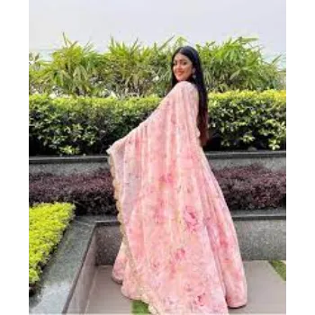 Georgette Printed Lehenga