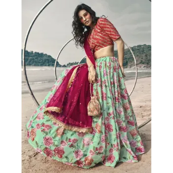 Printed Lehenga