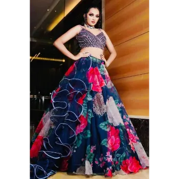 Printed Lehenga