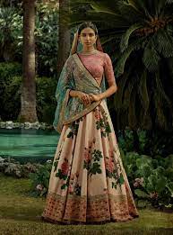 Classic Style Printed Lehenga