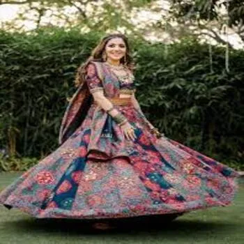 Current Style Printed Lehenga