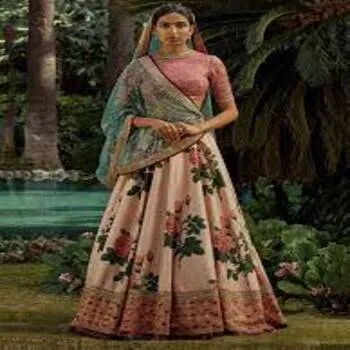 Fashionista Floral  Printed Lehenga 