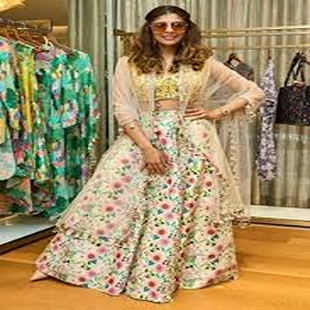 Comfortable Elegant Printed Lehenga
